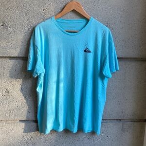 Quiksilver Bright Blue Classic Logo Tee from Maui